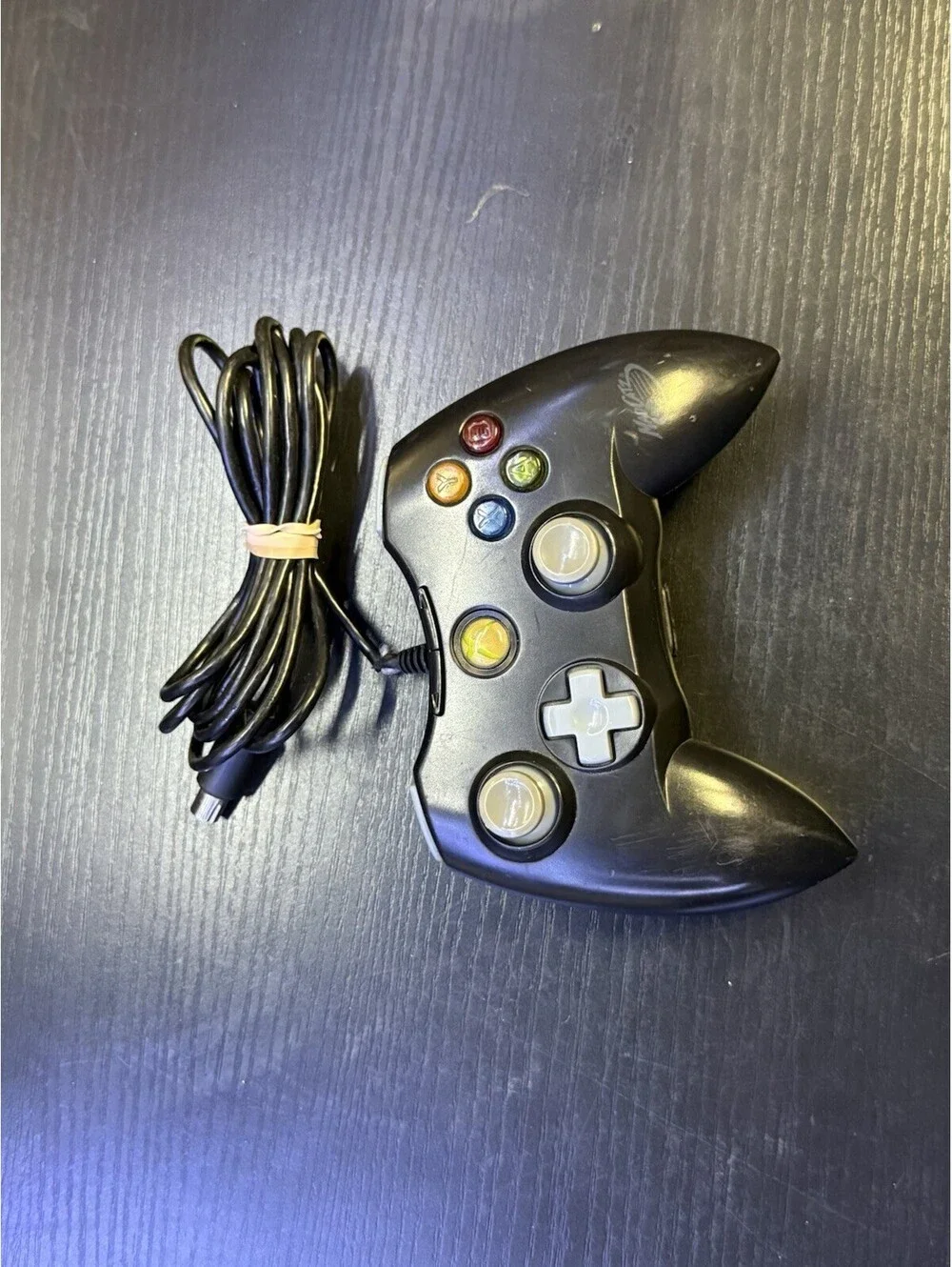 Catz Original Xbox Wired Controller Black Gamepad Cord Damaged